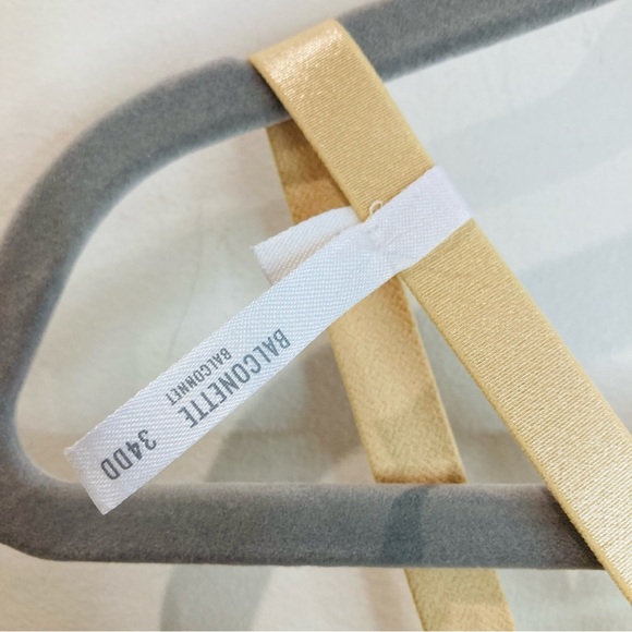 AERIE Sz 34DD Beige Lace Padded Underwire Lace Trimmed Adjustable Strap Bra NEW - Picture 7 of 9